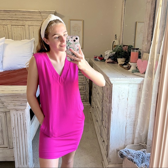 The Impeccable Pig Pink Mini Dress - Picture 1 of 6